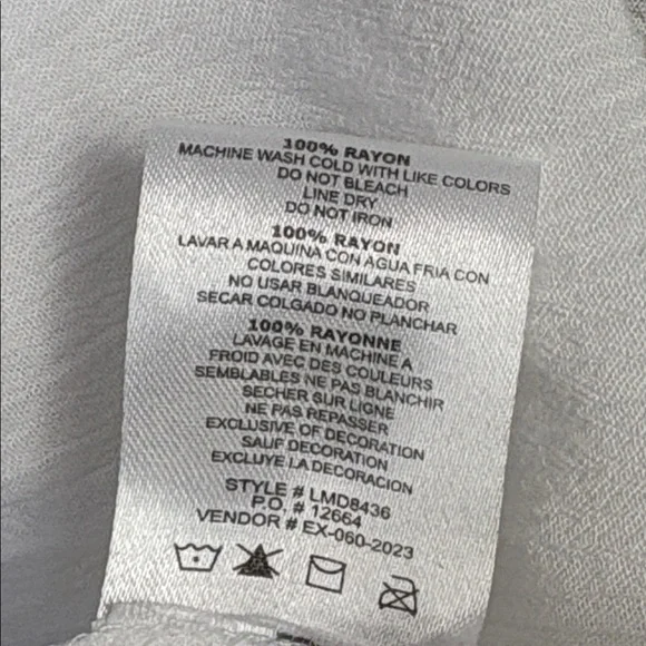 Salty Lemon White Tiered Boho Midi Dress – Size Small - Picture 5 of 6